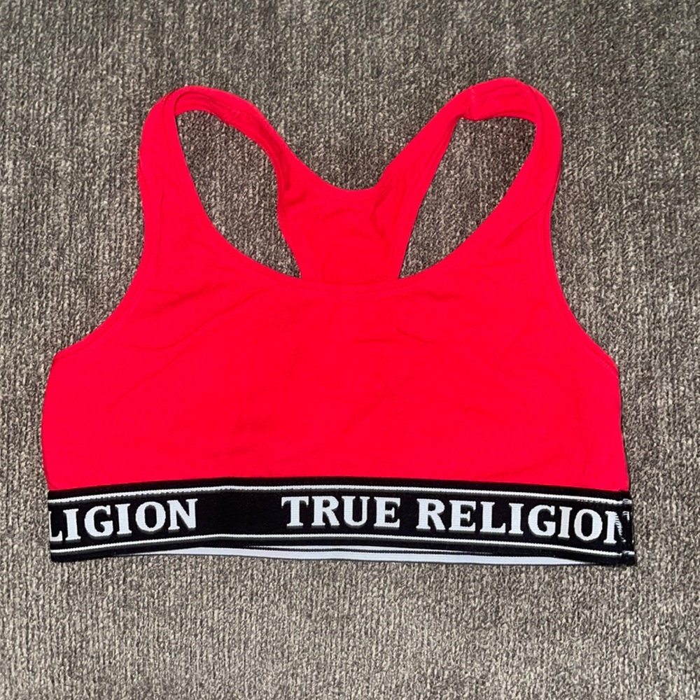 True Religion sports bra